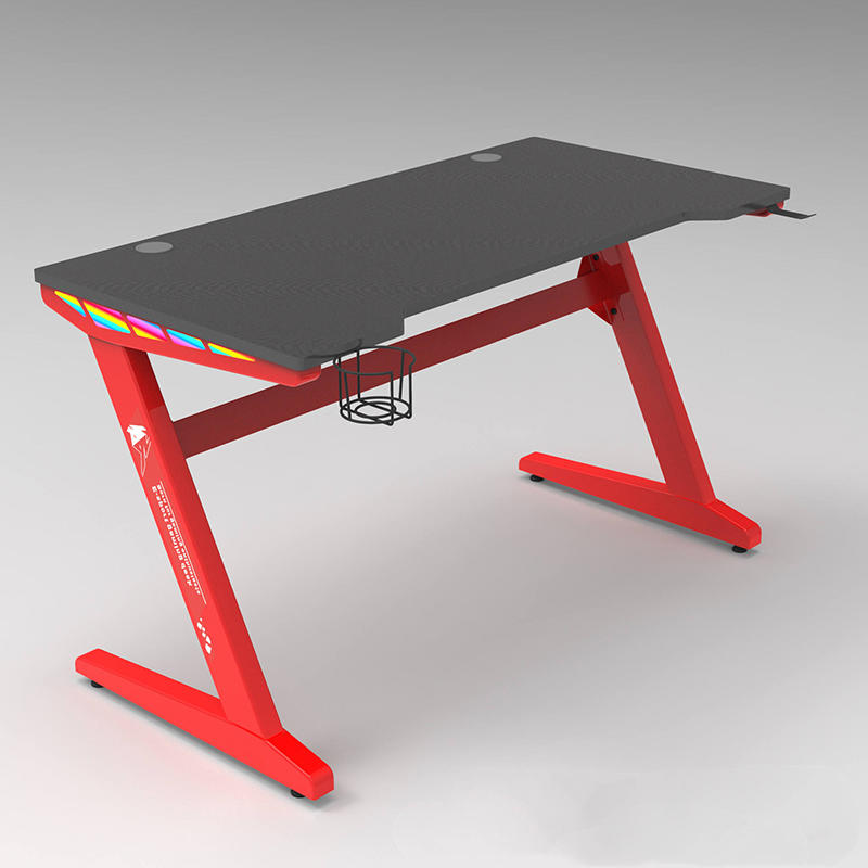New Design Computer Desks Remove Gaming Table Z Shaped Adjustable Height Gaming Desk 