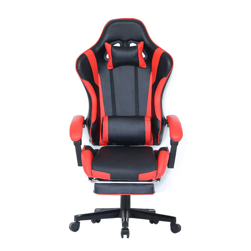 Colorful PU Leather Ergonomic Racing Office Chair Computer Red Gaming Chair 