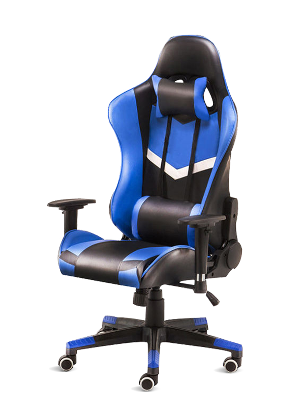 Popular PC Office Racing Computer Leather Gamer Backrest Gaming Chair With Footrest 