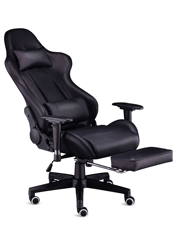 Sell Well New Type PU PVC Racing Modern Girl Blue Gaming Chair 