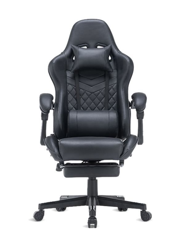 Factory Direct Sale 180 Tilting Resistance Ergonomic Gaming Chair with Footrest 
