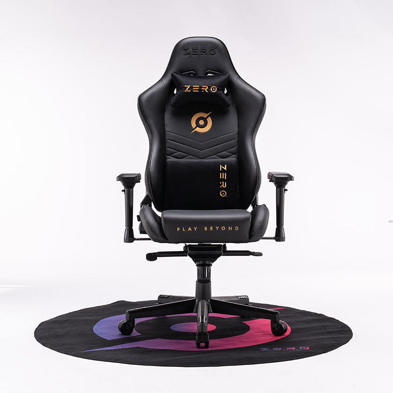 Factory computer reclining gaming chair with headrest and waist pillow 
