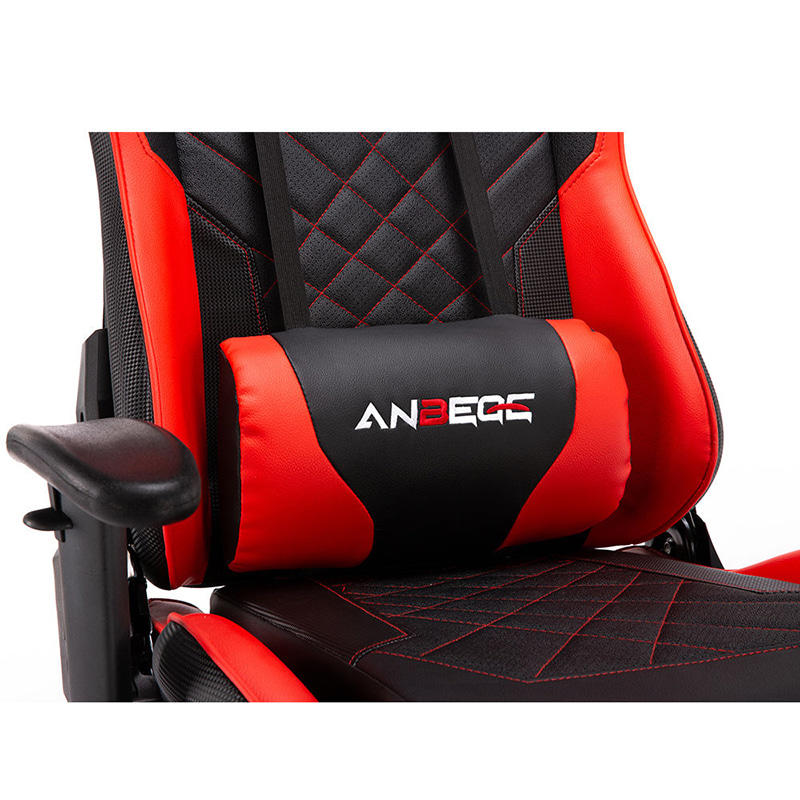 Adjustable Gaming Chair PU Leather Nylon Computer Gamers Racing Chair 