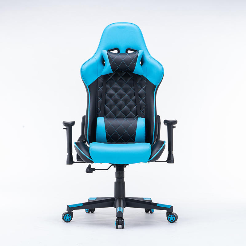 Cheap Adjustable Armrest Swivel Sky Blue Racing Chair Gaming Chairs chair gaming 