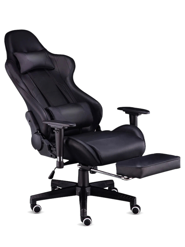 Hot Selling Good Quality PU PVC Racing Massage Black And Red Gaming Chair 
