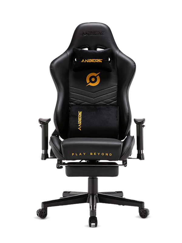 Hot selling black leather gaming chair reclining chair lift HS-9025  